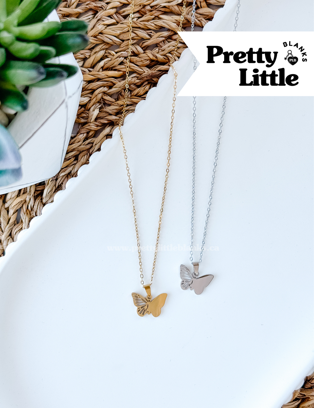 Butterfly Pendant Necklace  #6