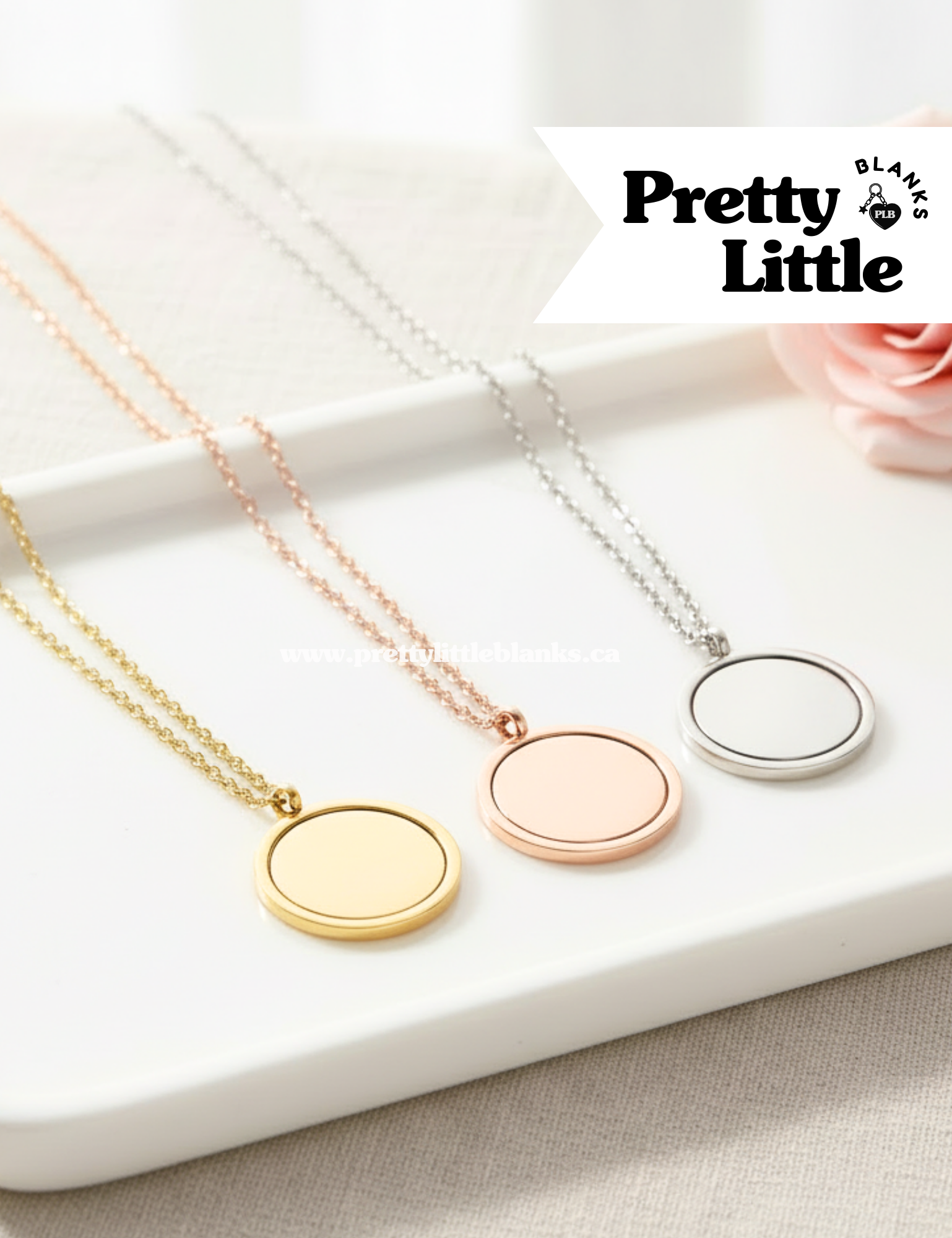 Circle Spinner Pendant Necklace #23