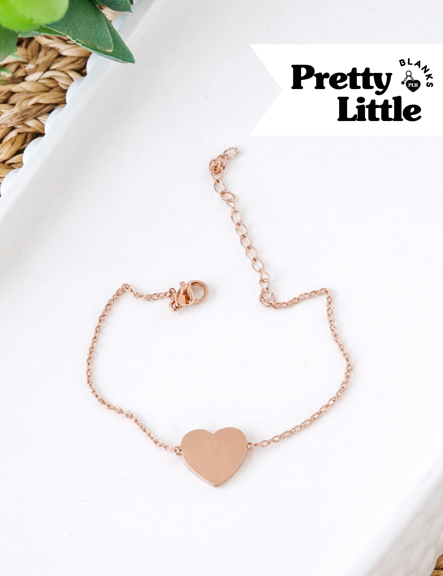 Heart Pendant Bracelet #7