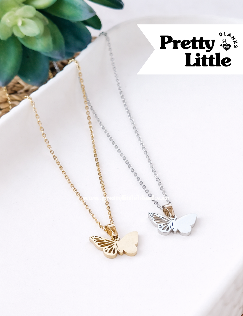 Butterfly Pendant Necklace  #6