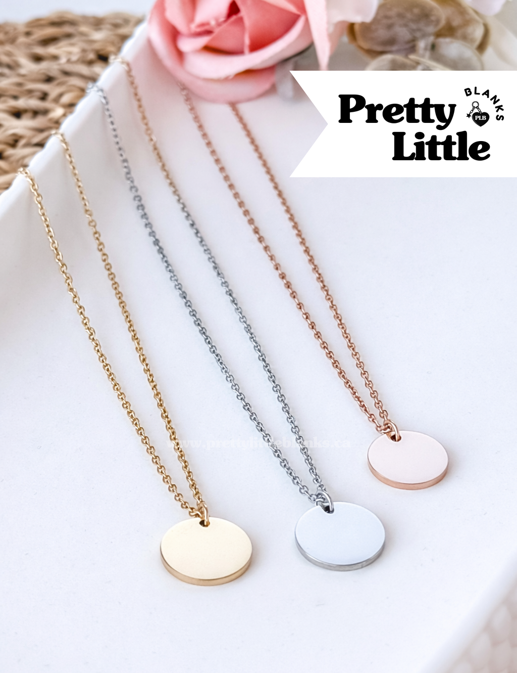 Disc Necklace - 15mm #2