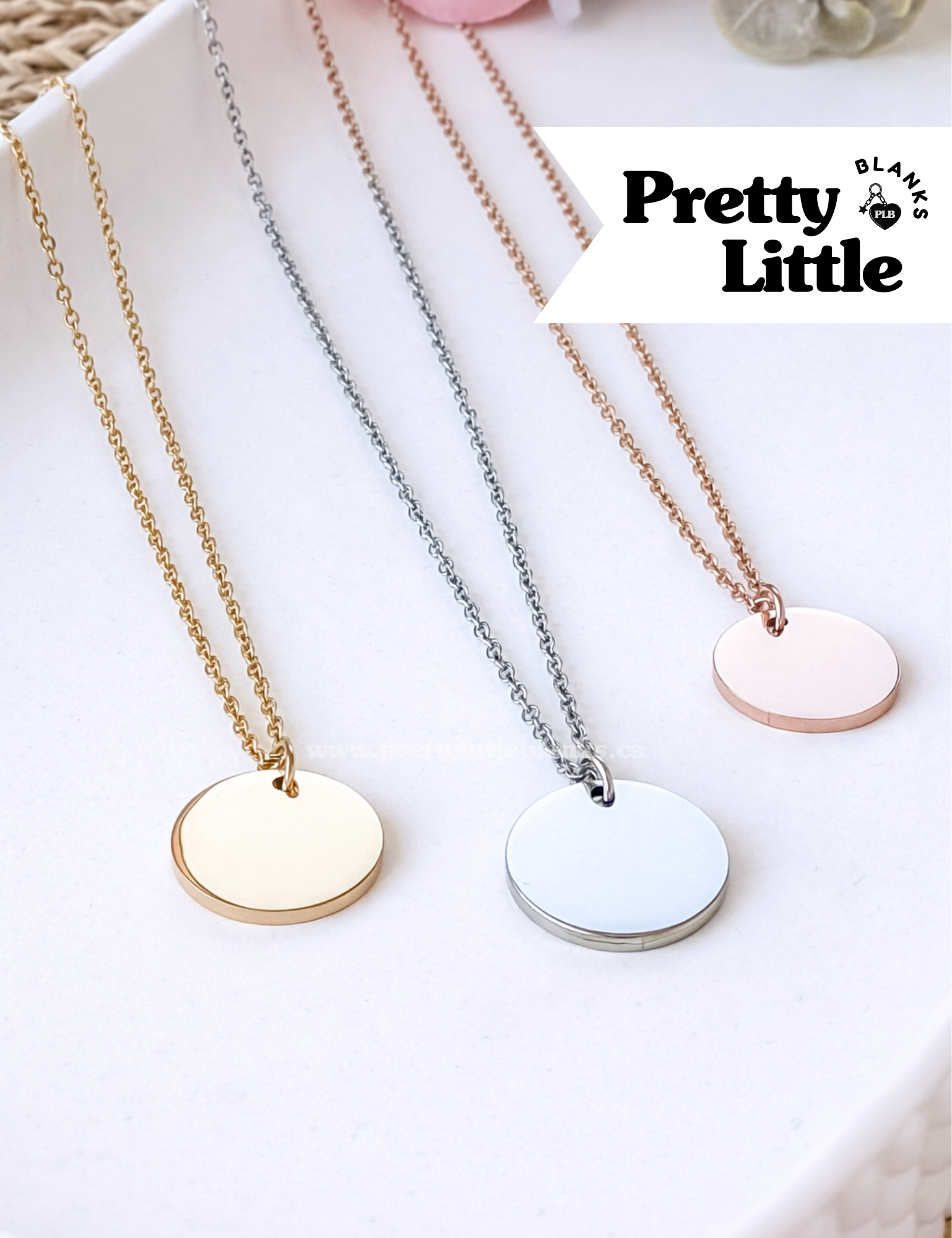 Disc Necklace - 15mm #2