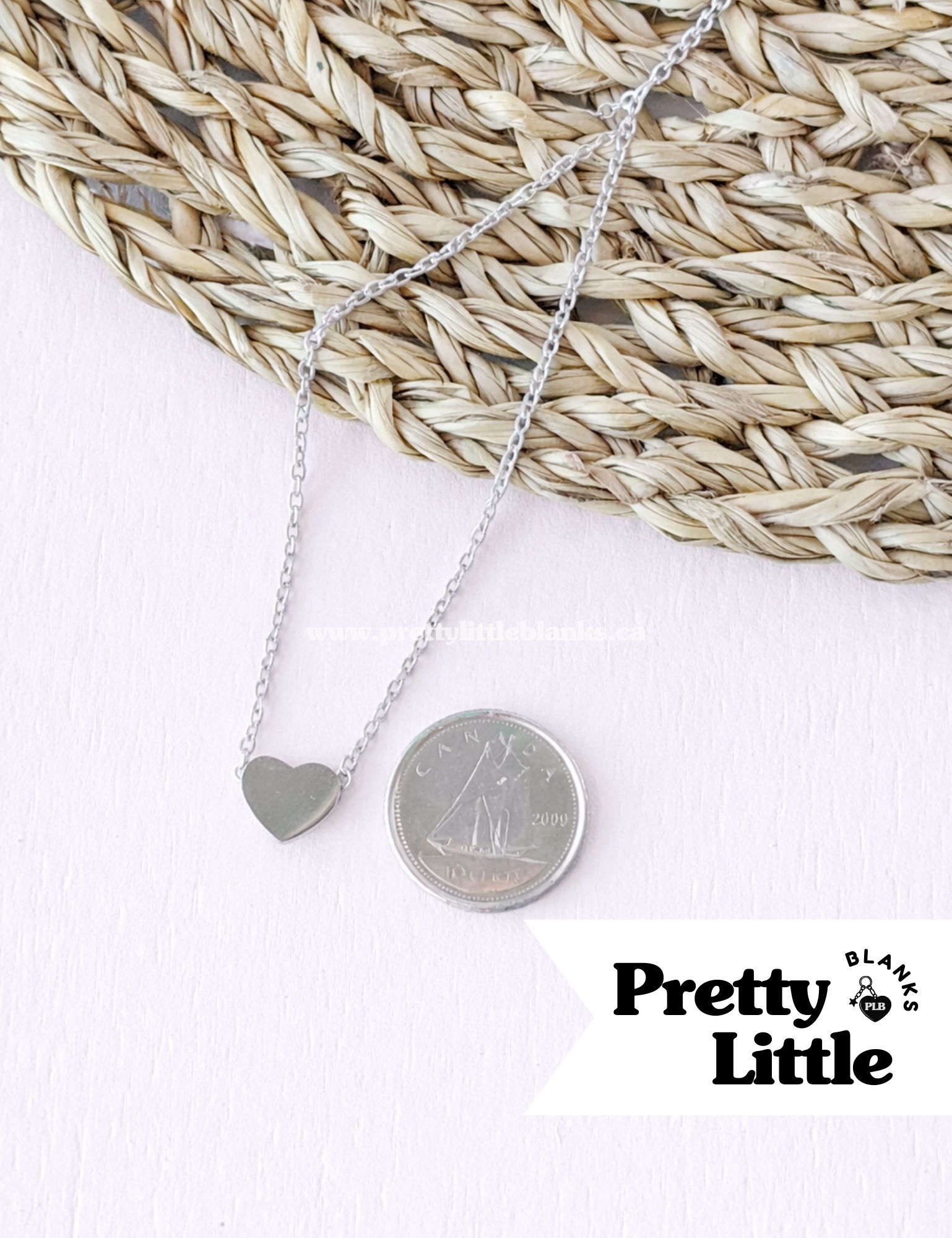 Minimalist Heart Necklace #4