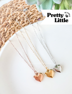 Bubble Heart Pendant Necklace #14