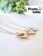 Bubble Heart Pendant Necklace #14