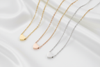 Minimalist Heart Necklace #4